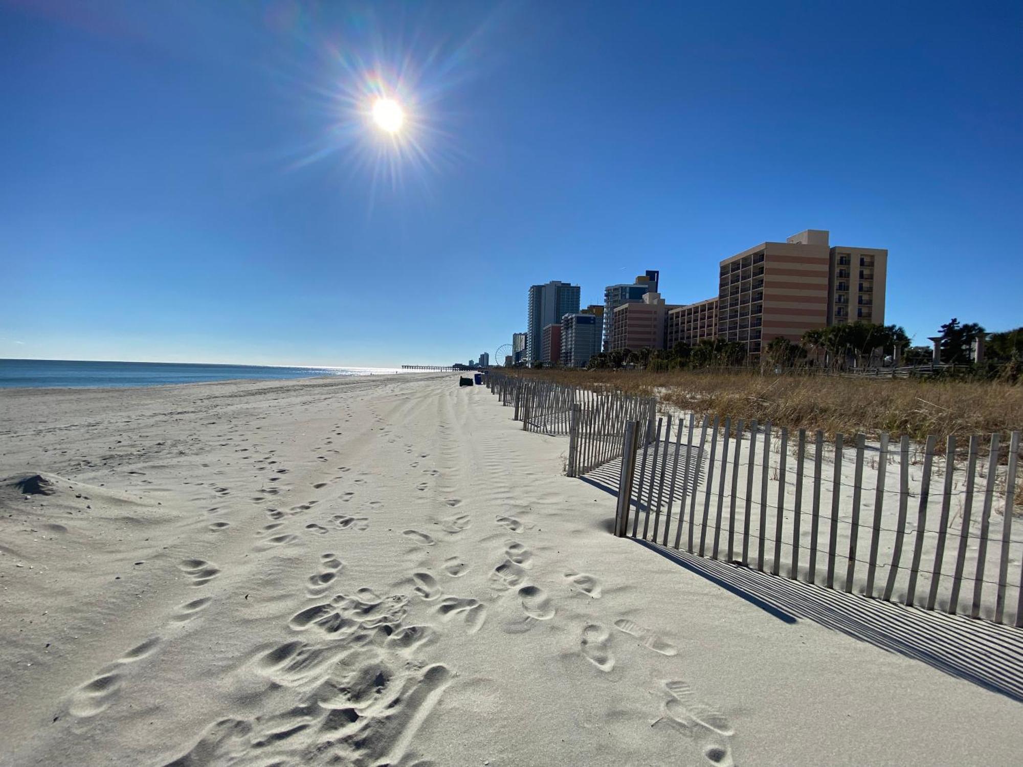 Camelot By The Sea Ocean Front Condo Мертл-Біч Екстер'єр фото