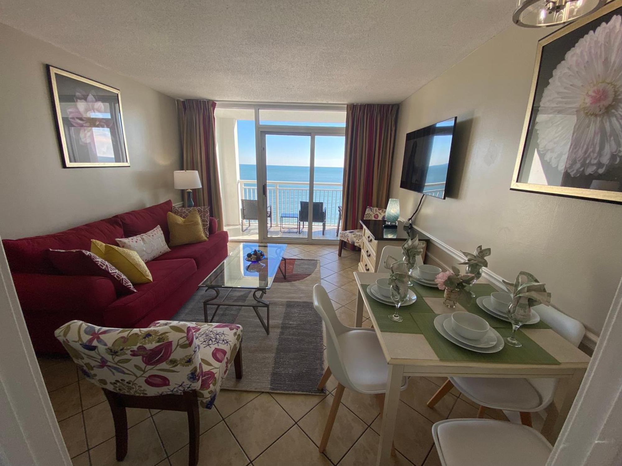 Camelot By The Sea Ocean Front Condo Мертл-Біч Екстер'єр фото