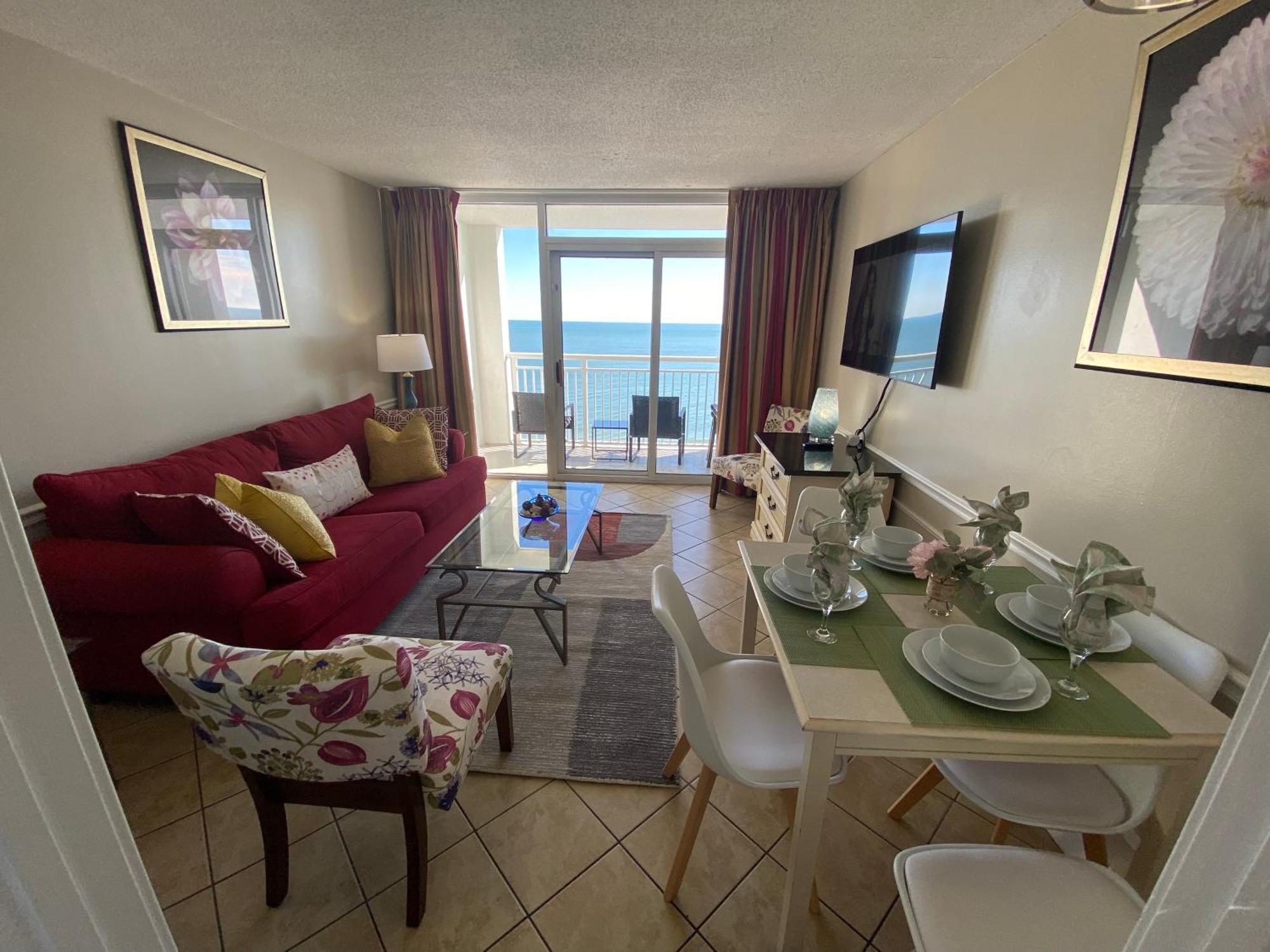 Camelot By The Sea Ocean Front Condo Мертл-Біч Екстер'єр фото